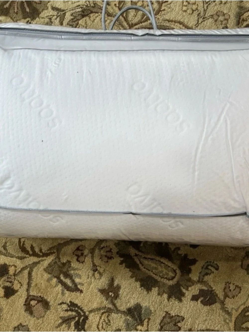 SAATVA GRAPHITE MEMORY FOAM PILLOW QUEEN HIGH LOFT 18x28 New